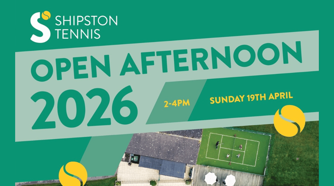 Shipston Tennis Club Open Afternoon April 19th